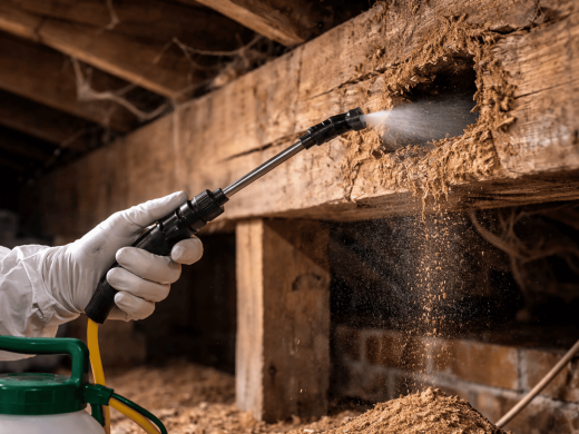 Comment traiter les termites qui envahissent votre maison dans le 06 ?
