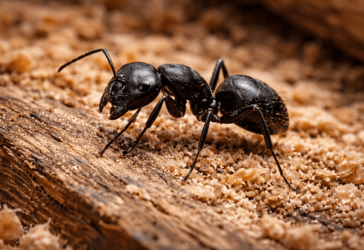 Extermination de la fourmi charpentière dans le 06